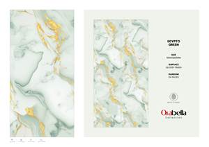 Carreaux en porcelaine brillante sans fin doré 600x1200 Grand format 24x48 Carreaux de sol et de mur polis de qualité supérieure Designs de qualité d'exportation - Product Image 5