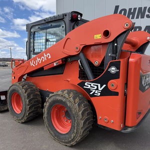 Minicargador de ruedas usado Kubota SSV75 en buen estado y con muy pocas horas listo para enviar/a todo el mundo - Product Image 2