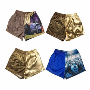 Short de rugby classique personnalisé par sublimation OEM Short de rugby d'entraînement de pêche de camion en nylon - Product Image 1