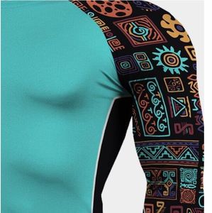 Bjj Rashguard Mma unisexe à manches longues séchage rapide Compression chemises Rash Guard Oem couleurs conceptions Logos tailles personnalisées - Product Image 5