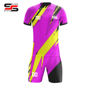 Wholesale 2025 Full Soccer <b>Kits</b> Men's Clothing Custom Club Jersey Soccer Football With Logo Sublimation Retro Soccer Uniform - Product Image 5