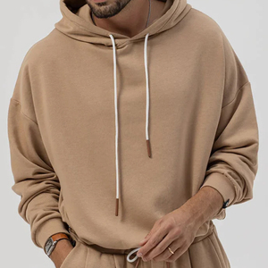 Sudaderas con capucha de lana orgánica para hombre, sudadera 100% de algodón para hombre con capucha, sudadera lavada personalizada para hombre, sudadera informal con capucha, sudaderas con capucha de gran tamaño - Product Image 4