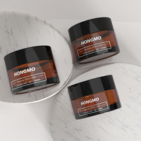 Venta al por Mayor de Frascos de Vidrio Ámbar para Cosméticos de 80ml y 100ml, Envases para Crema Corporal, Frascos de Vidrio Vacíos con Tapa de Rosca
