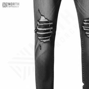 Jeans de Mezclilla para Hombre de Primera Calidad al por Mayor 2025, Diseño Sólido, Temporada de Primavera, Secado Rápido, Ligeros, Personalizables, Servicio OEM, Precio - Product Image 4