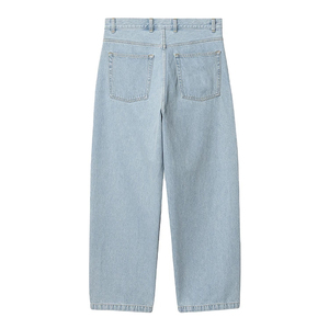Waqar Teez Custom Branding Men's Straight Style Cotton/Spandex <b>Jeans</b> Button Fly Mid Waist Breathable Lightweight Summer Pants - Product Image 4