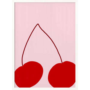 Athene Fritsch Cherry Duo Delight, style de design abstrait minimaliste - Product Image 5