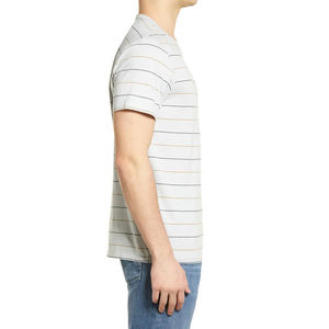 Venta al por mayor de las mujeres Slim Fit 2025 verano transpirable algodón/fibra de bambú logotipo personalizado camiseta - Product Image 3