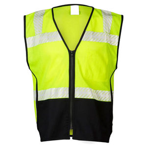 Gilet de sécurité haute visibilité ANSI Classe 1 imperméable réfléchissant pour la construction, la circulation, l'extérieur, léger et respirant - Product Image 1