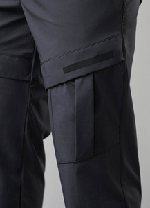 Nouveauté OEM Pantalon design avec logo personnalisé Pantalon à poches multiples 100% Polyester Hip Joggers Pantalon pour homme droit à rayures incurvées - Product Image 3