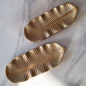 Plateau de service en aluminium de luxe, design unique, moderne, écologique, pour la salle à manger, les mariages, les fêtes, la cuisine - Product Image 3