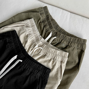 กางเกงคาร์โก้สีกากีทำงานเหงื่อแบบทางการของผู้ชายขายส่งจากเวียดนาม - Product Image 1