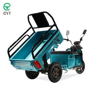 Triciclo Eléctrico de Carga para Adultos CYT, 48V 500W, Capacidad de Carga 300-400kg, Carrocería Abierta, Hecho en <span class=keywords><strong>Jiangsu</strong></span> - Product Image 6