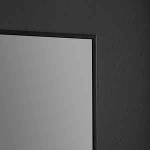 Miroir mural réversible 100x70 avec bord poli et finition noir mat - Product Image 5