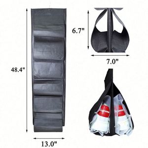 Bolsa para Zapatos Colgante de Tela No Tejida de PVC con 6 Capas y 12 Bolsillos, Excelentes Comentarios - Product Image 2