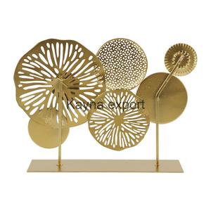Sculpture de décoration murale de table de luxe Sculpture décorative multicolore Artisanat en métal Pièce maîtresse sculpture décor d'hôtels et de restaurants - Product Image 2