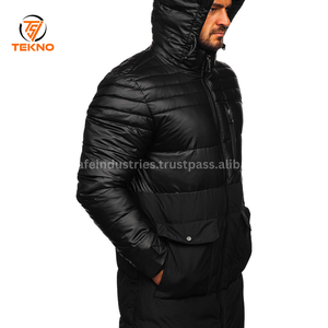 El mejor material con tarifa barata Chaquetas acolchadas para hombre OEM Logotipo personalizado Venta al por mayor Chaqueta acolchada para hombre de alta fabricación Nuevo estilo OEM - Product Image 5