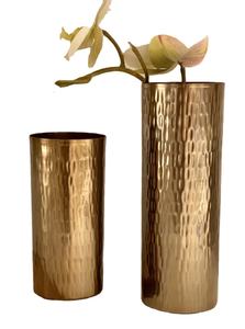 Vase à Fleurs Vintage en Cuivre Antique avec Design Martelé Style Moderne Vase à Fleurs en Métal pour la Décoration Intérieure Occasions de Fête de Mariage - Product Image 2