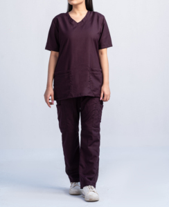 Vente chaude Ensemble de gommages personnalisés Stretch Respirant Femmes Jogger Soins Infirmiers Gommages Uniformes Médical Spandex Hôpital Uniformes Chirurgicaux - Product Image 1