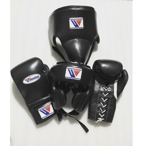 High Quality Professional Leather MMA Training Boxing Gloves Custom Logo Breathable Waterproof <b>Hand</b> <b>Grips</b> for Closure Custom - Product Image 5