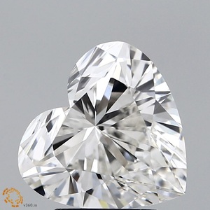 3.33 ct coeur coupe laboratoire diamant blanc lâche calibré H couleur VVS2 clarté laboratoire créé diamants pour la fabrication de bijoux cadeaux pour elle - Product Image 1