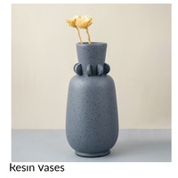 Vas Resin Modern Bergaya Bunga Anggrek Buatan Premium Buatan Tangan Ramah Lingkungan DIY Dekorasi Meja Rumah Kantor.