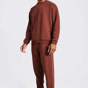 Venta al por mayor personalizado niños con capucha polar invierno transpirable Streetwear chándal Jogging Suit - Product Image 3