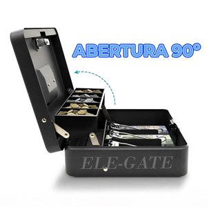 Boîte de sécurité en métal pour argent et bijoux, conteneur de rangement en métal durable - Product Image 2