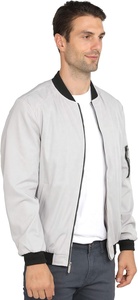 Chaqueta ligera informal para hombre, chaqueta de bombardero de vuelo Softshell, cortavientos Varsity, chaquetas transpirables de talla grande para hombre de Pakist - Product Image 3
