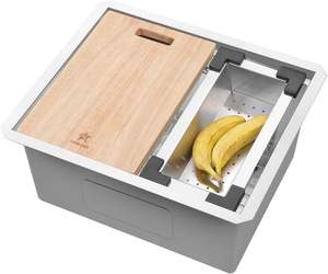 Rustic Wooden Chopping Board Dishwasher <b>Safe</b> Eco-Friendly Protects <b>Knives</b> for Home & Restaurant Use - Product Image 4