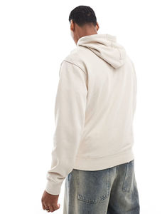 OEM/ODM 100% algodón 300 GSM hombres pulóver caída hombro básico sudaderas con capucha de alta calidad streetwear cómodo hip hop hombre Sudadera con capucha - Product Image 3