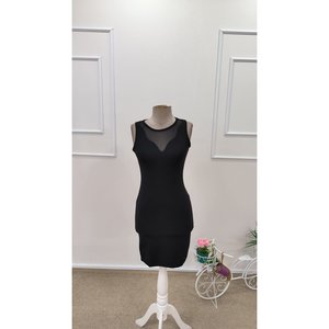 Vestido Mini Ceñido al Cuerpo Sexy para Mujer de Jane's, con Cuello Redondo y Tirantes Finos, Detalle de Escote Pronunciado para Fiestas en Discotecas - Product Image 5
