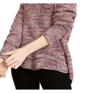 Cardigan da Donna American Rag Juniors' con Collo a Cappuccio, Traspirante, Rosso, Stile Dolce per Autunno e Inverno, Taglia Media - Product Image 3