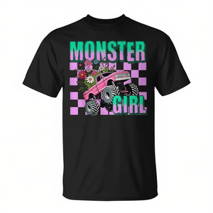 Camiseta Vintage Retro para Mujer, Amante de los Monster Trucks, Camiseta Promocional Vintage para Mujer Amante de los Monster Trucks - Product Image 2