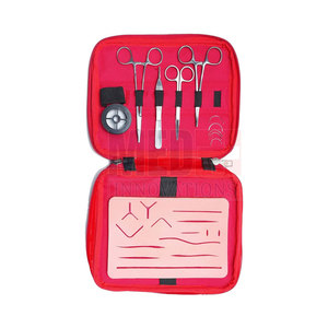 ชุดเย็บมืออาชีพ 13 ชิ้นเยอรมันสแตนเลสกรรไกรแหนบ Scaler คีมและชุดเครื่องมือผ่าตัดอื่นๆ - Product Image 2