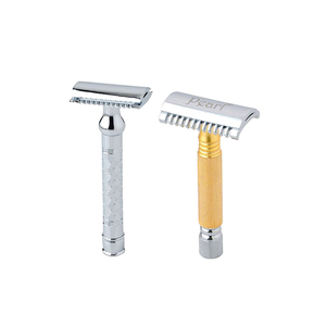 Maquinilla de Afeitar de Seguridad de Doble Filo Ajustable de Metal Personalizada/Madhav de Alta Calidad, Mango de Latón de Una Sola Hoja, No Desechable, Hecha en India, para Hombre - Product Image 2
