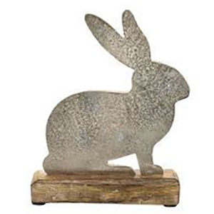 Poisson Creative Designer Ornements Table Top Noël Argent Métal Décoration De Pâques - Product Image 2