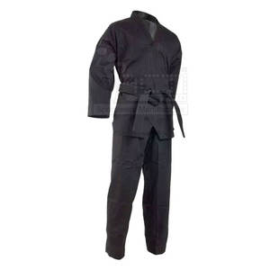 Uniforme de Taekwondo hecho de fábrica con logotipo personalizado al por mayor, uniforme de Taekwondo de talla grande para artes marciales - Product Image 1