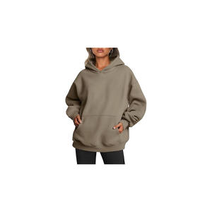 Moda reina mujeres sudaderas con capucha de gran tamaño sudaderas de lana otoño moda 2025 pulóver suéteres ropa de invierno - Product Image 4