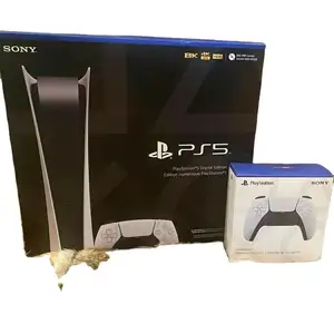 Penawaran rapi PREMIUM untuk Sonys Play Station 5-ps5 Pro - 1TB konsol Video Game 4k/Gratis 10 Game/2 pengontrol