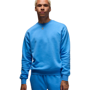 Sudaderas en blanco de lana de algodón 100% de peso pesado de estilo único, sudadera holgada de alta calidad, precio al por mayor, sudadera transpirable para hombre - Product Image 1