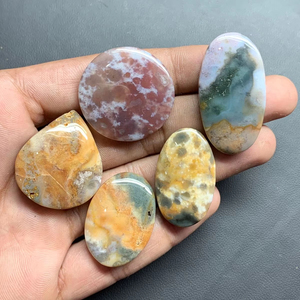 <span class=keywords><strong>Pietra</strong></span> Preziosa <span class=keywords><strong>Diaspro</strong></span> Oceanico 100% Naturale di Grado AAA, Taglio Cabochon di Alta Qualità, Forme Miste, <span class=keywords><strong>Pietra</strong></span> <span class=keywords><strong>Verde</strong></span> Sfusa a Prezzo all'Ingrosso - Product Image 1