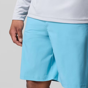 Pantalones Cortos de Algodón Cómodos para Hombre, Ropa Casual / Precio al por Mayor, Servicio OEM para Compradores al por Mayor, Logotipo Personalizado con Cierre de Botón y Trabillas - Product Image 2