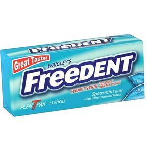 Chewing-gum fruité FREE DENT 15 pièces en boîte - Product Image 3