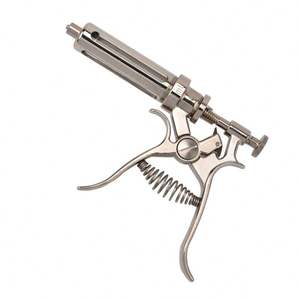 Jeringa de pistola multidosis superventas de alta calidad/dosis ajustable/jeringas de equipo veterinario de tecnología quirúrgica de borde romo - Product Image 1