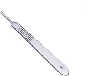 Mango de bisturí de acero inoxidable quirúrgico Mango de hoja quirúrgica profesional Salas quirúrgicas de acero inoxidable - Product Image 5