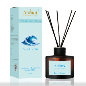 Difusor de Aromas de Lujo de 100 ml, Hecho a Mano con Cristal Natural, Varillas de Ratán, Aceites Esenciales de Larga Duración, Más de 100 Aromas Indios, Decoración para el Hogar - Product Image 6