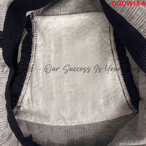 Women's <b>Underwear</b> Black With Ribbed Cotton and Lace Mid-rise and Antibacterial Sewn Bottom for Girls With Unique Personalities - Product Image 6