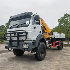 Camion da Carico con Braccio Pieghevole e Gru, Personalizzabile LHD/RHD, 4x2, per Manutenzione e Costruzioni Fuoristrada - Product Image 1