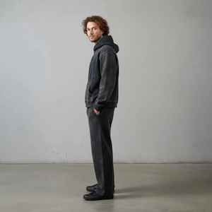 Chándal con Capucha de Diseño Nuevo y Alta Calidad, Lavado Ácido, Estilo Urbano, 100% Algodón, Transpirable, Antibolitas, para Invierno - Product Image 1