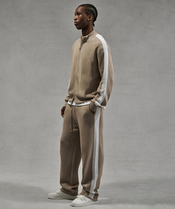 ชุดวอร์มผ้าฝ้ายแบบซ้อนกันมีซิปสำหรับ100% ฤดูหนาวชุดวอร์มกางเกงโอเวอร์ไซส์ - Product Image 2